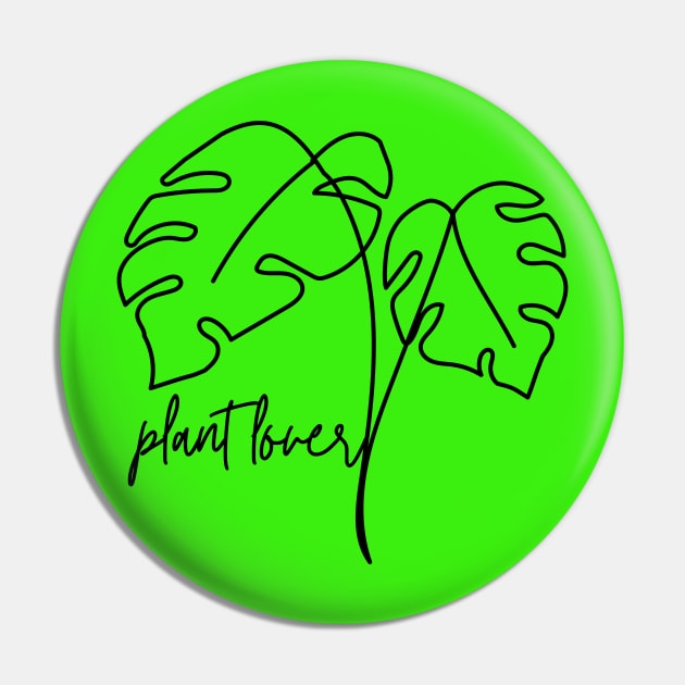 Plant Lover Pin by capesandrollerskates 