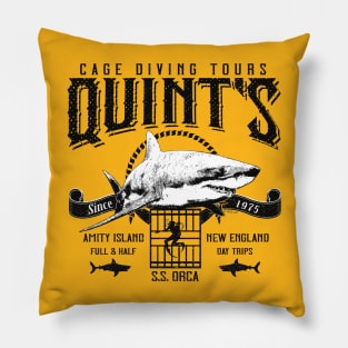 Quint's Cage Diving Tours Lts Pillow