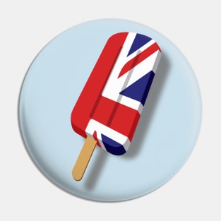 Union Jack Popsicle Pin