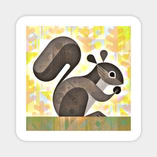 Squirrel 2 Magnet