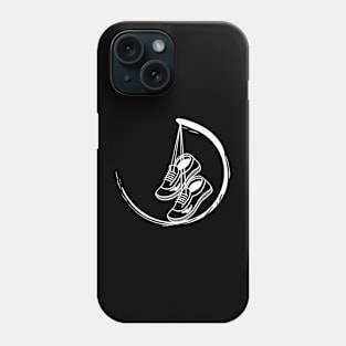 Black and white shoes Classic Phone Case