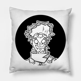 skeleton Masked Guy Pillow