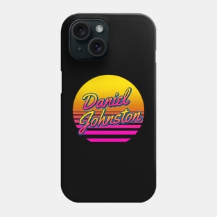 Daniel Personalized Name Birthday Retro 80s Styled Gift Phone Case