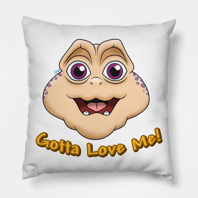 Baby Gotta Love Me! Pillow by corzamoon