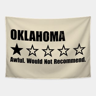 Oklahoma One Star Review Tapestry