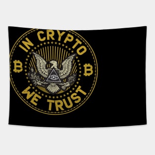 In Crypto We Trust Tapestry
