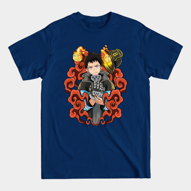 Disover fire force anime - shinra kusakabe - Fire Force - T-Shirt
