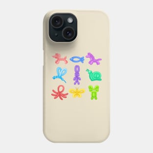 animals balloons collection Phone Case