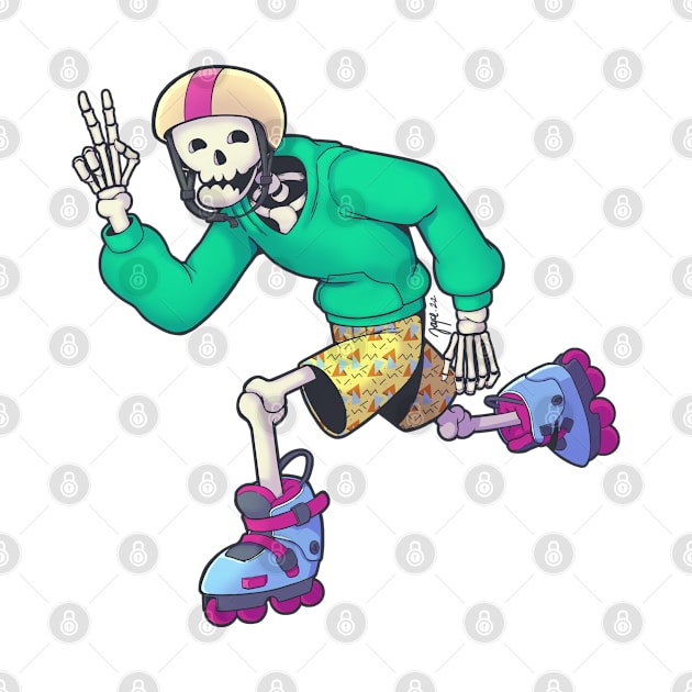 Skater Skull by joycecarmo