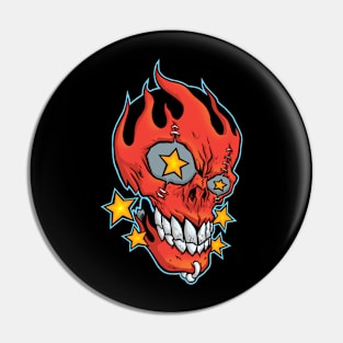 star skull Pin