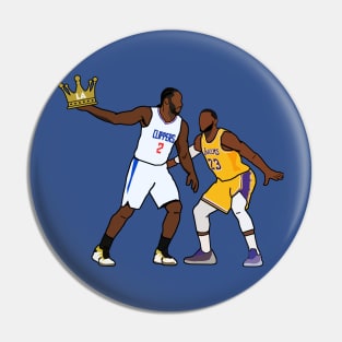 Kawhi Leonard 'KING OF LA' Los Angeles Clippers Pin