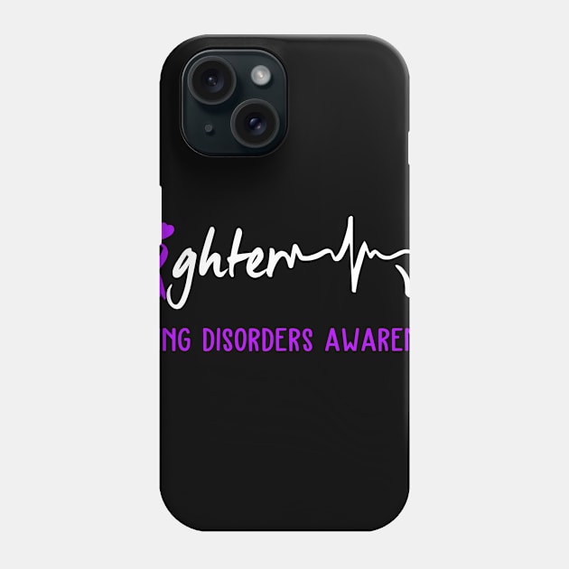 Eating disorders Awareness Support Eating disorders Fighter Gifts Phone Case by ThePassion99