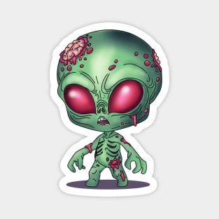 Alien Zombie Magnet
