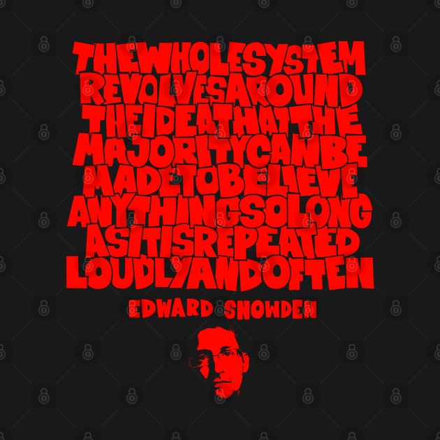 Edward Snowden's Truth: A Call to Question and Resist by Boogosh