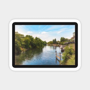 Thames View At Boulters Lock Magnet