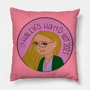 Haley’s Hand Est. 2021 Pillow