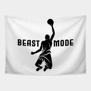 Beast mode basketball Tapestry