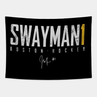 Jeremy Swayman Boston Elite Tapestry