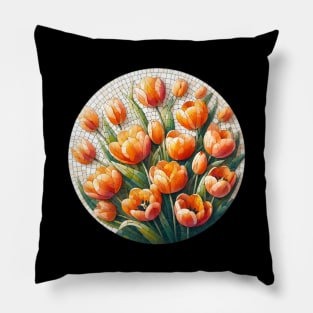 Tulip Flower Pillow