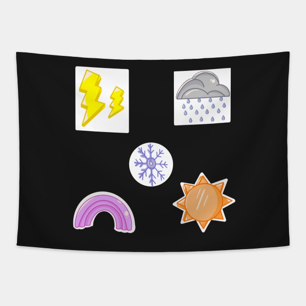 Weather Pack Tapestry by CarterGraphics