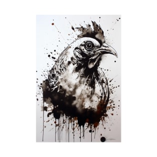 Chicken Ink Painting T-Shirt