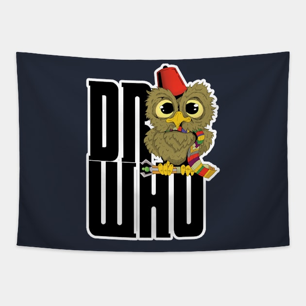 Doctor Whooo Tapestry by Whicheverclown