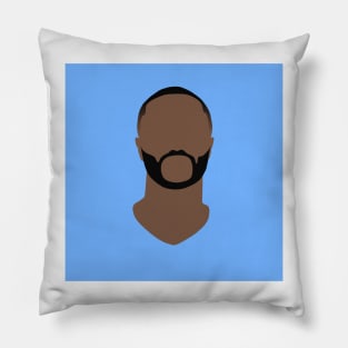 Raheem Sterling Minimalistic Face Art Pillow