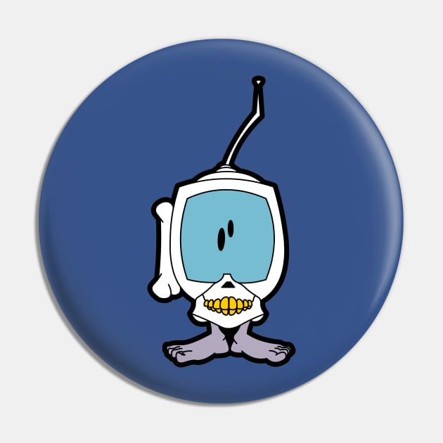 Skelevision Pin by RobotGhost