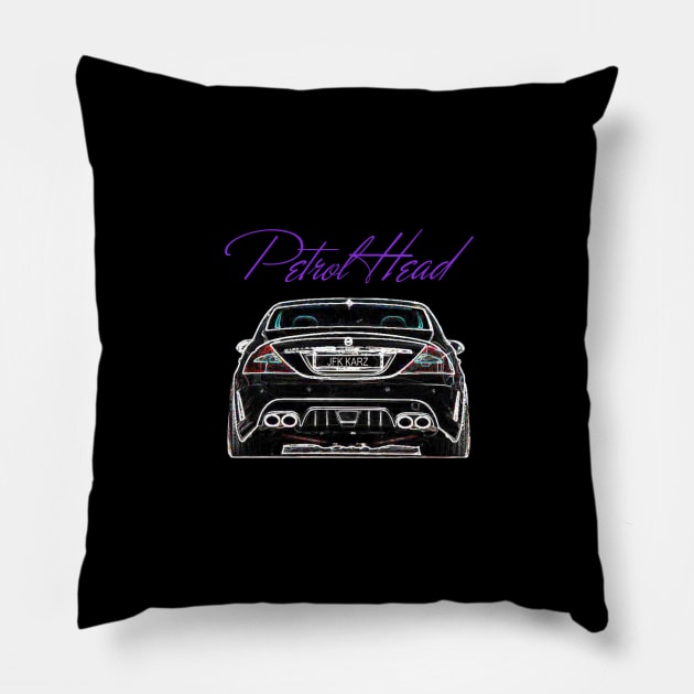 Mercedes CLS AMG Rear Petrol Head Pillow by JFK KARZ