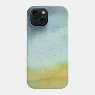 Abstract Landscape. Original Watercolor Painting Phone Case