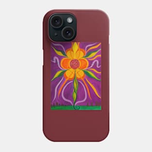 6 Flower Purple Phone Case