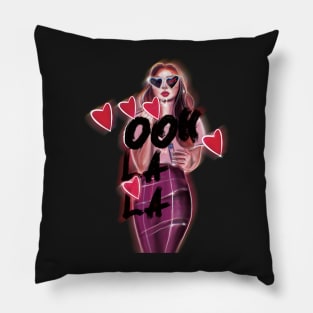 OOH LA LA Valentine’s Day Pillow