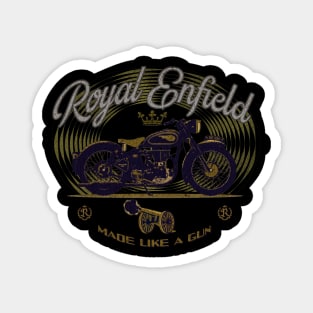 Royal Enfield made like a gun Magnet