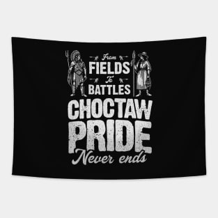 Choctaw Pride : From Fields To Battles Tapestry