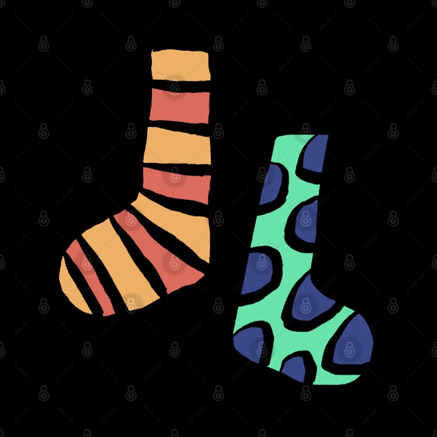 A Pair of Mismatched Socks by wildjellybeans