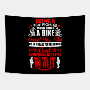 Being a Bike Tapestry