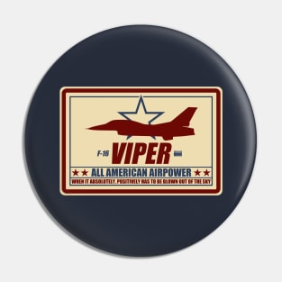 F-16 Viper Pin