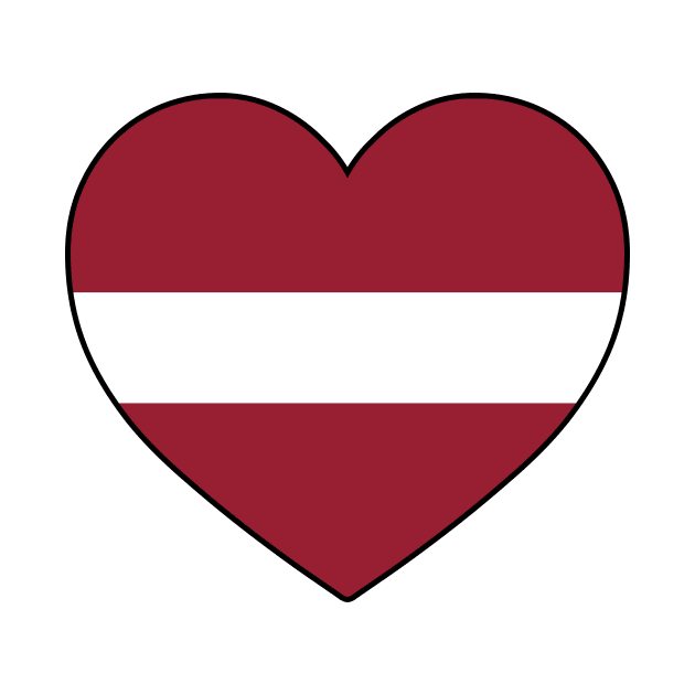 Heart - Latvia by Tridaak