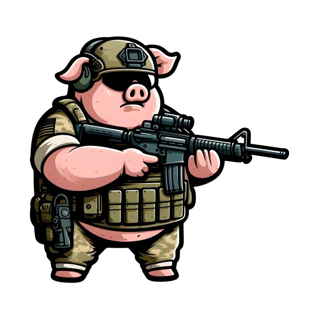 Tactical Pig by Rawlifegraphic