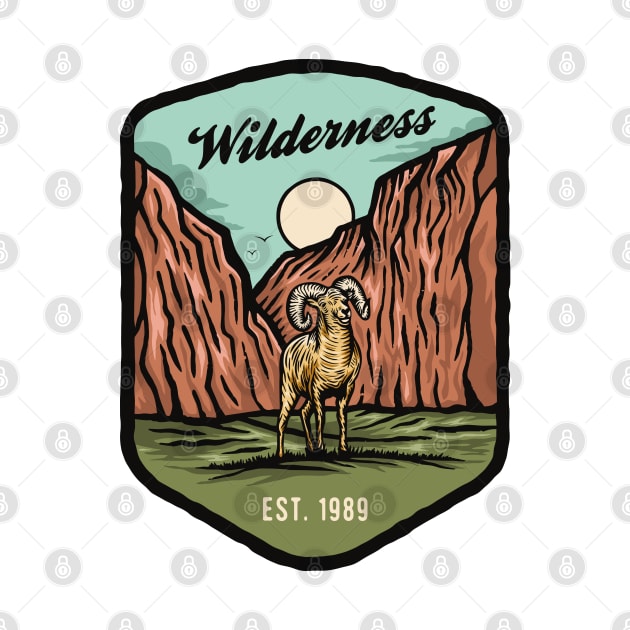 Wilderness Goat by Mako Design 