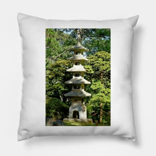 SF Japanese Tea Garden Study 7 Pillow