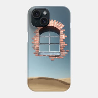 Reflection And Introspection - Surreal/Collage Art Phone Case