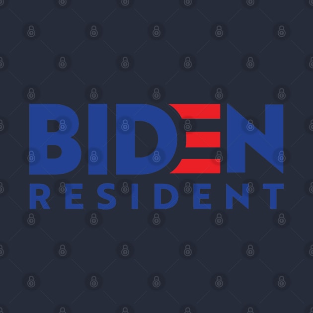 Resident Biden by GreenGuyTeesStore