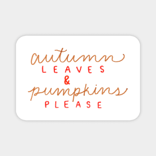 Fall Vibes Magnet