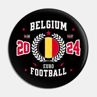 Belgium 2024 Football Supporter Pin