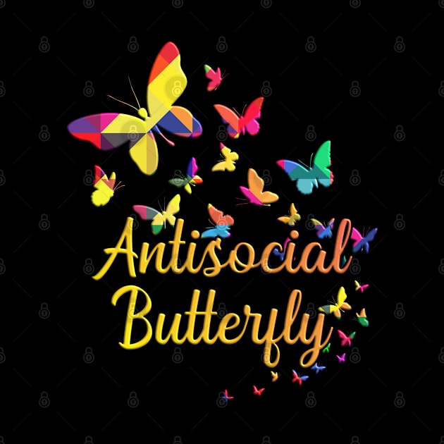 Butterfly - Antisocial Butterfly by Kudostees