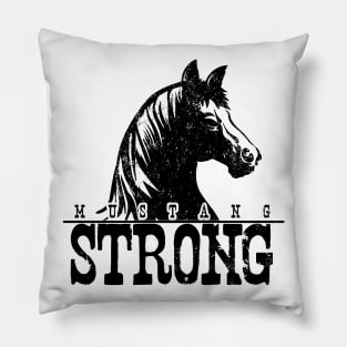 Mustang Strong WPH MEDIA Pillow