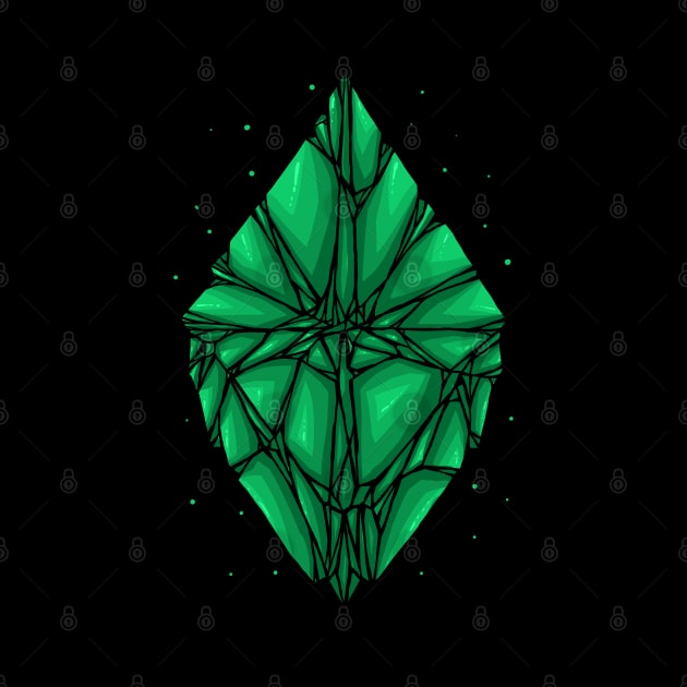 Green diamond by barmalisiRTB