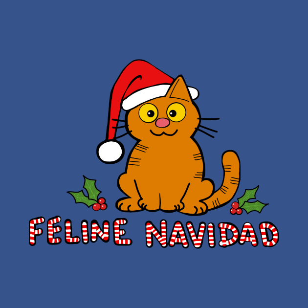 Feline Navidad by wolfmanjaq