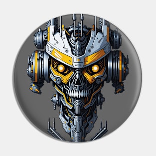 Mecha Skull S03 D93 Pin